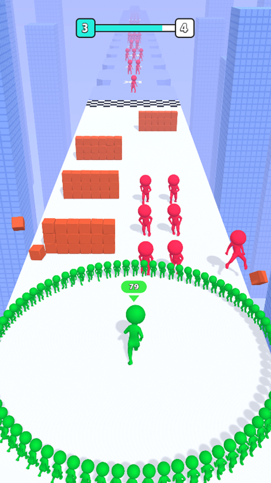 #2. Circles Run 3D (iOS) By: Fun Space Limited