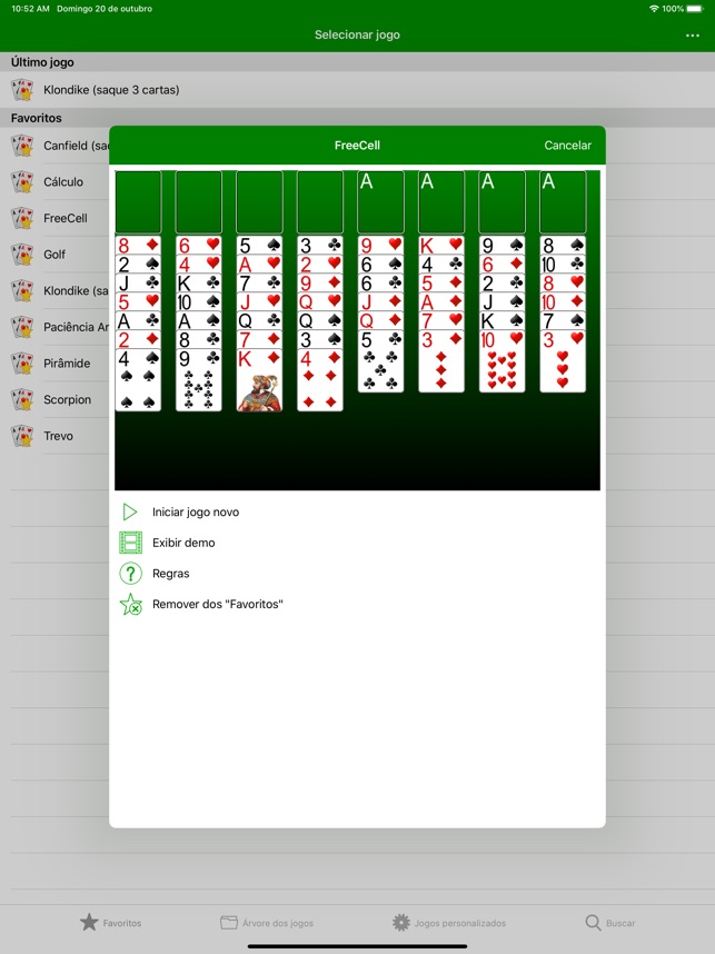 FreeCell Solitário ∙ Paciência na App Store