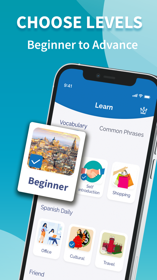 #3. Langwid: Learn Spanish Easily (iOS) 由: Tien Long Nguyen