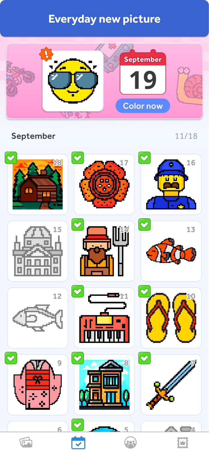 Pixelmania - Color by Number