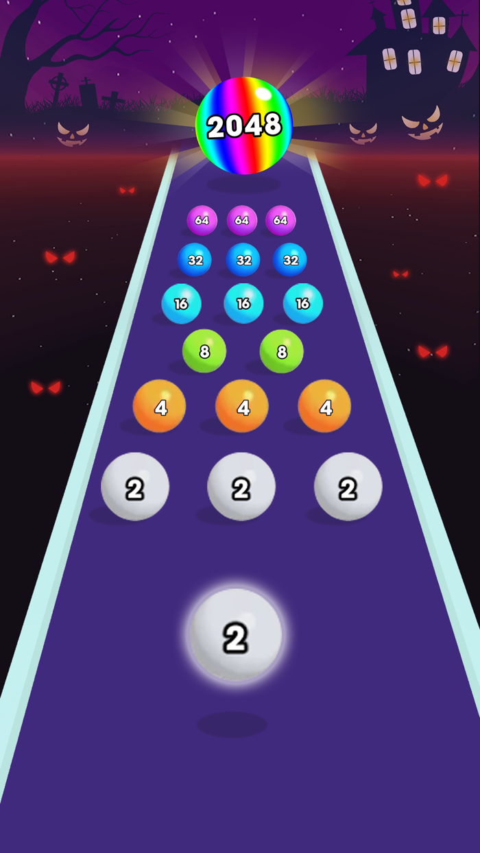 Ball Road 2048 - 3D Ball Game