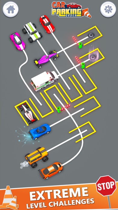 Car Parking Order 3D Car Game Screenshot