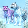 White Tiger Family Simulator icon