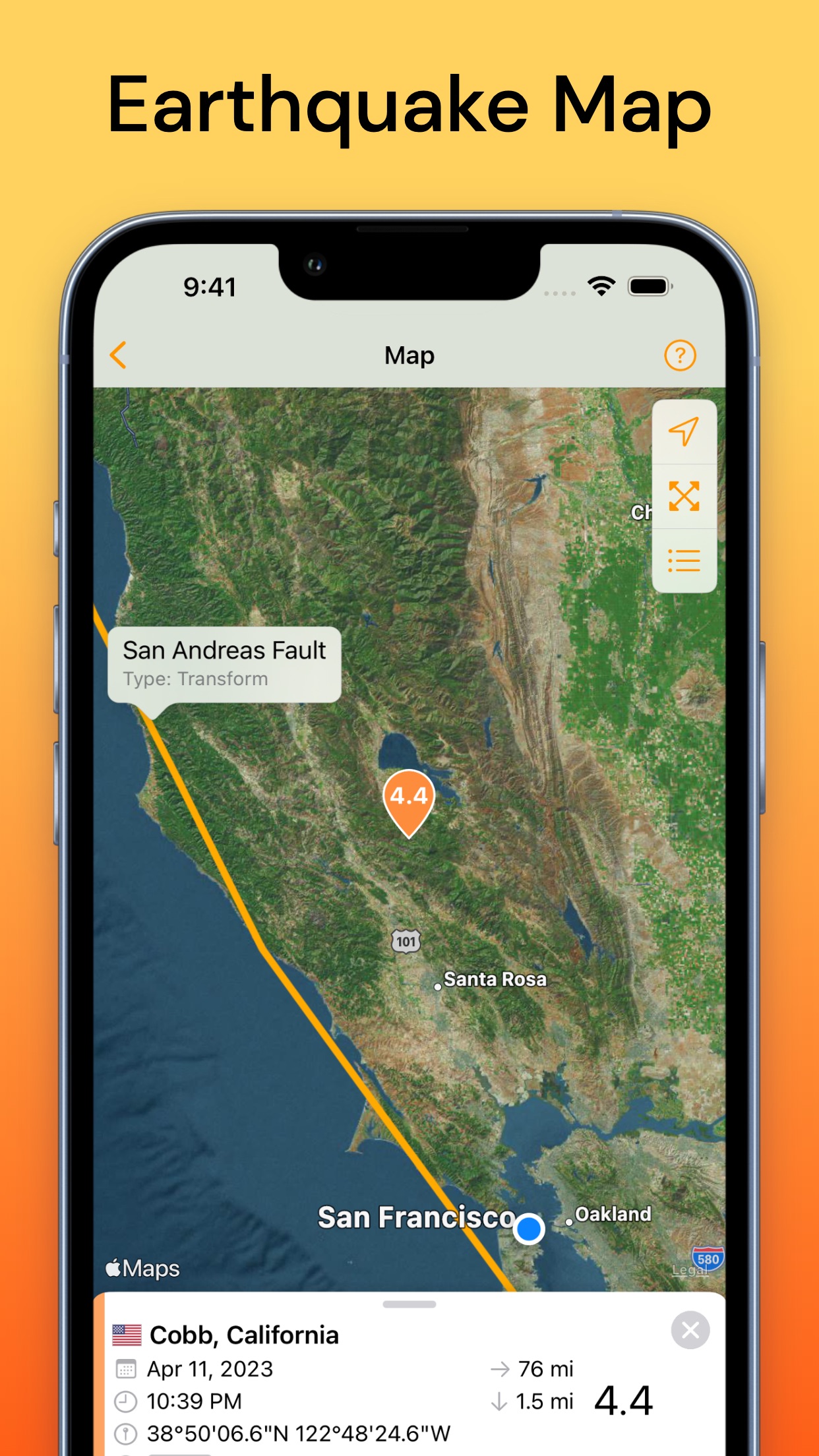QuakeFeed Earthquake Alerts screenshot 4