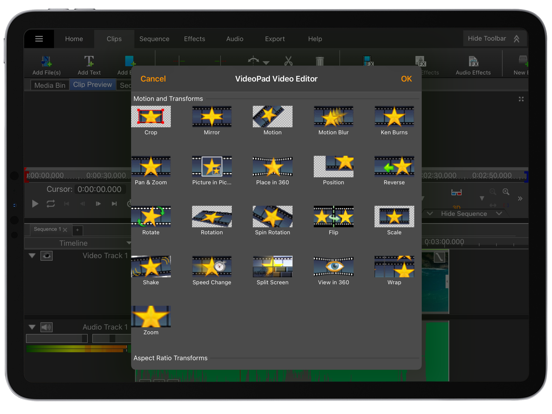 Screenshot #5 pour VideoPad - Video Editor
