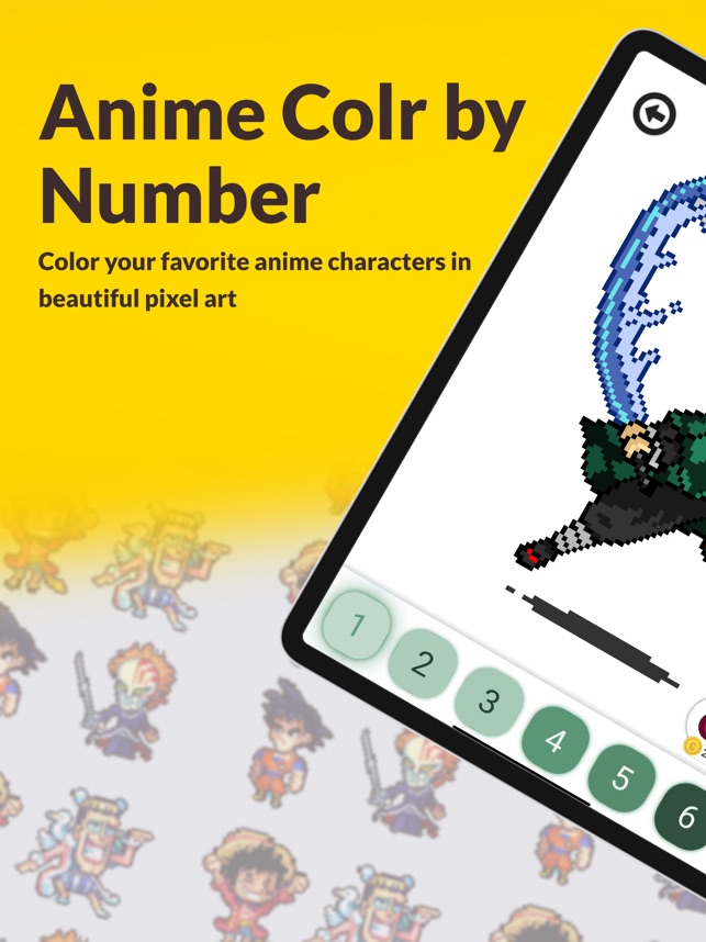 Art Pixels Anime Pinte por Número - Microsoft Apps