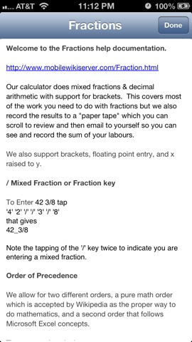 Fractions Calculatorのおすすめ画像2