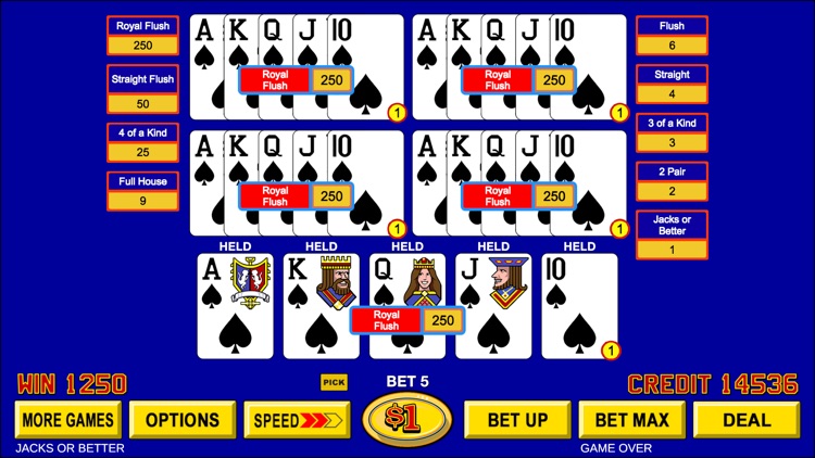 Video Poker ™ - Classic Games screenshot-6