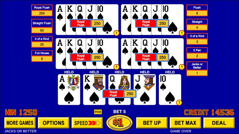Video Poker ™ - Classic Games screenshot 7