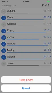 playing time iphone screenshot 2