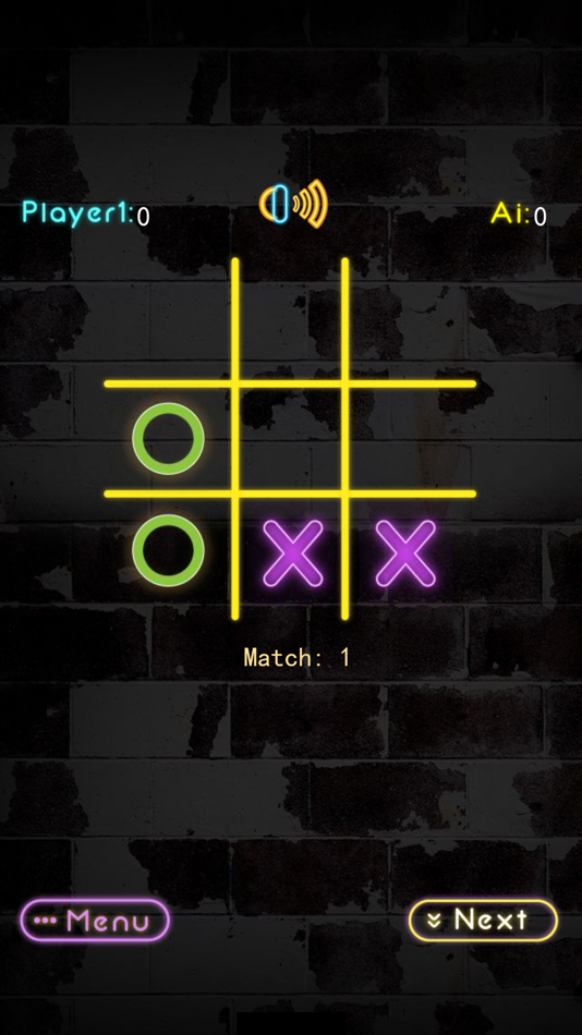 #2. Tic Tac Toe Neon Game (iOS) Podle: 志荣 胡