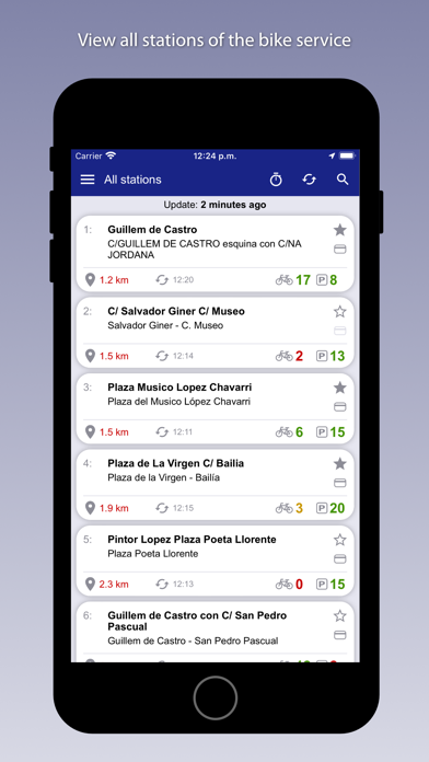 Valencia Bici Screenshot