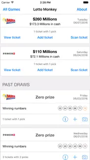 lottomonkey: scan lottery iphone screenshot 3
