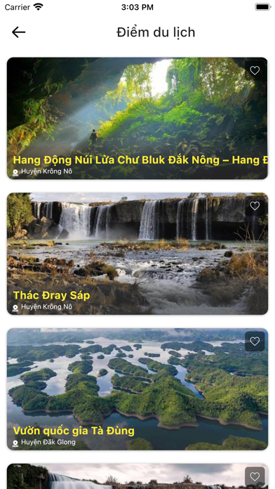 Du lịch thông minh Đắk Nông Screenshot