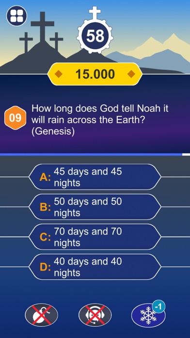 Daily Bible Trivia Quiz Games Screenshot