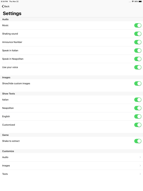 MyTombola iPad screenshot