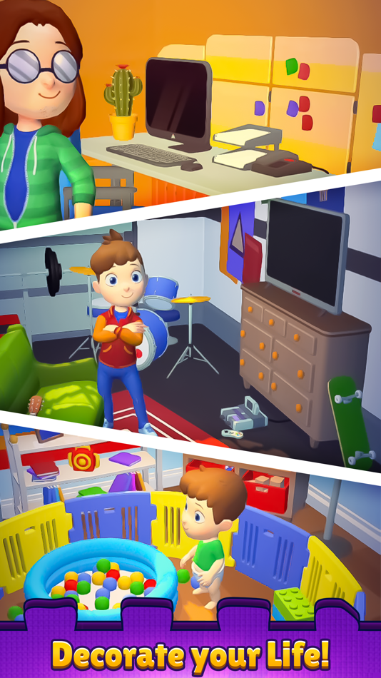 #4. Merge Life (iOS) 来自: Lion Studios Plus