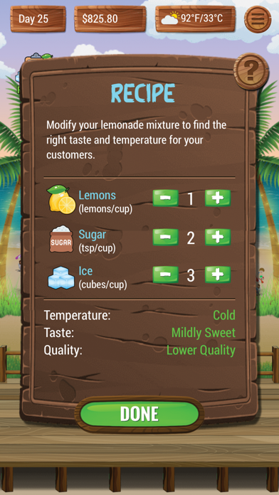 Lemonade Stand Tycoon Screenshot
