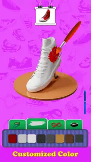 sneaker art 3d coloring design iphone screenshot 3