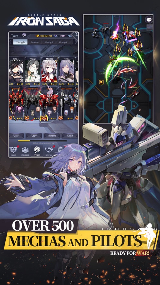 #4. Iron Saga – Epic Robot Battler (iOS) 来自: Sentai Inc.