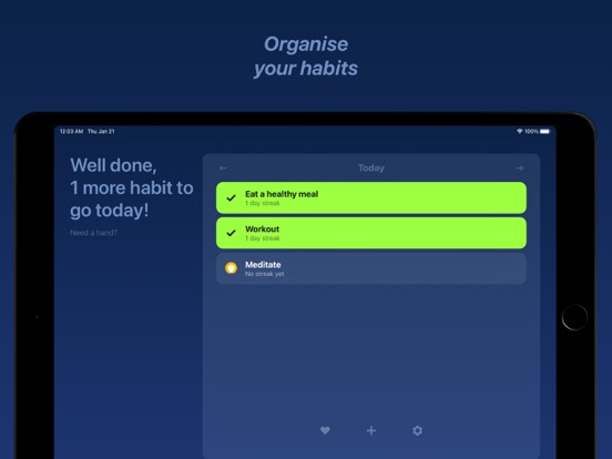 Screenshot #4 pour Repeat - Habits & Wellbeing