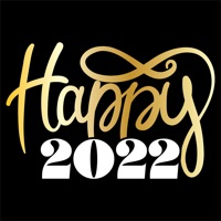 2022 Happy New Year Stickers 