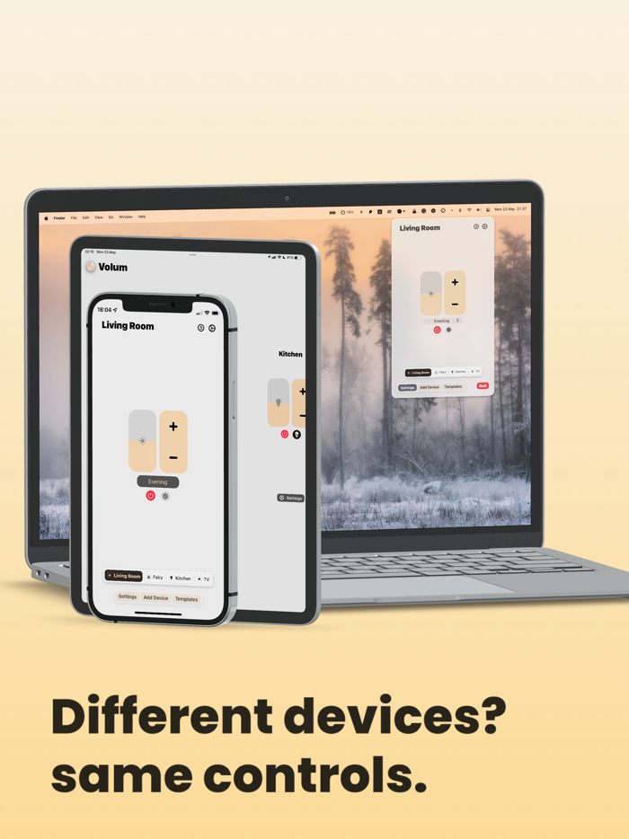Volum - control smart devices