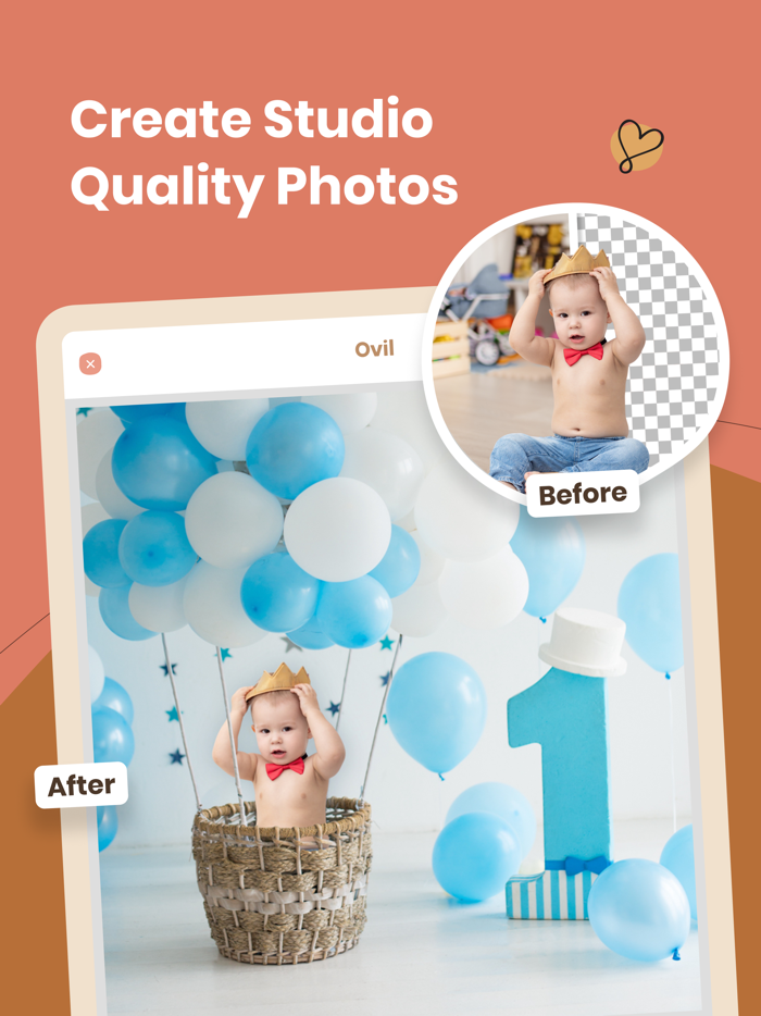 Ovil - backdrop photo editor