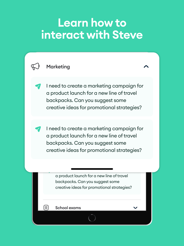 Steve AI - AI Writer Chatbot