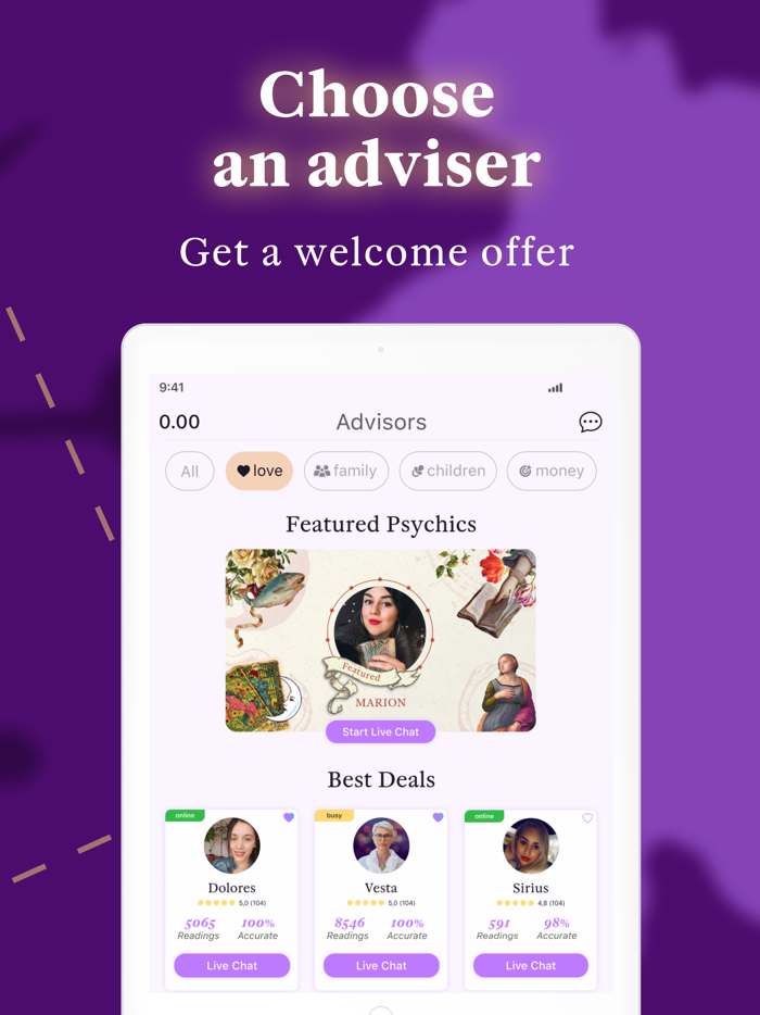 AdAstra Psychic. Tarot Reading