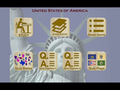 United States Map Quiz Gameのおすすめ画像1