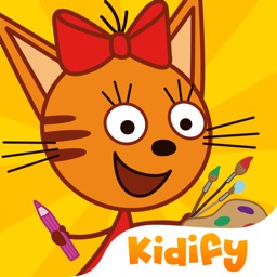 Kid-E-Cats: Draw & Color Games