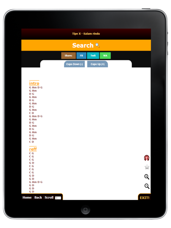 App screenshot