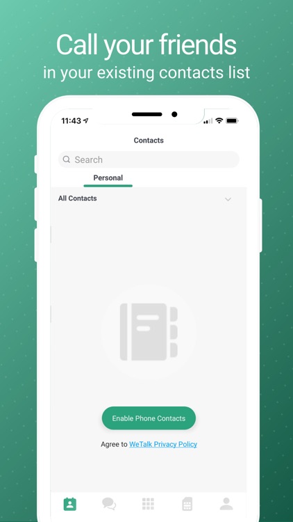 WeTalk Pro- WiFi Calling Phone screenshot-6
