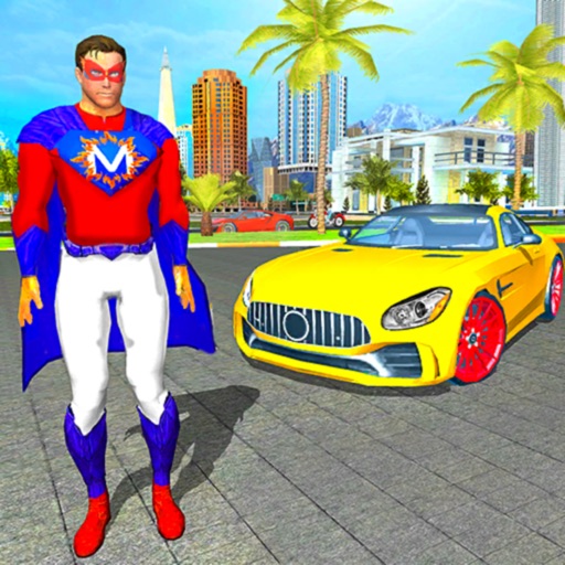 Super Hero Flying Simulator 3D Icon