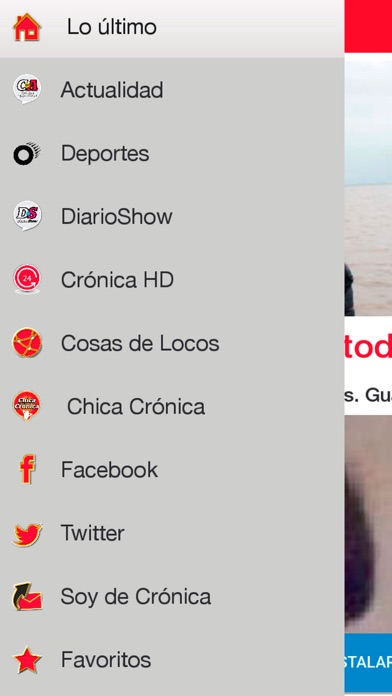 Diario Crónica Screenshot