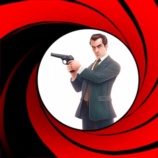 Spy Agent Secret Shooting Game Icon