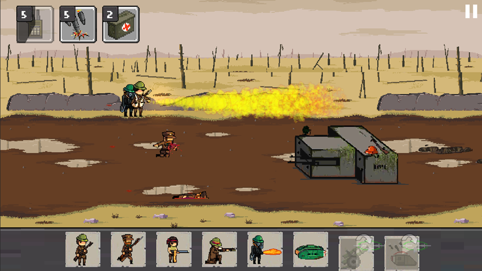 #7. 1917 Trench War - War Troops (iOS) 由: WAIT FOR IT APPS SOCIEDAD LIMITADA