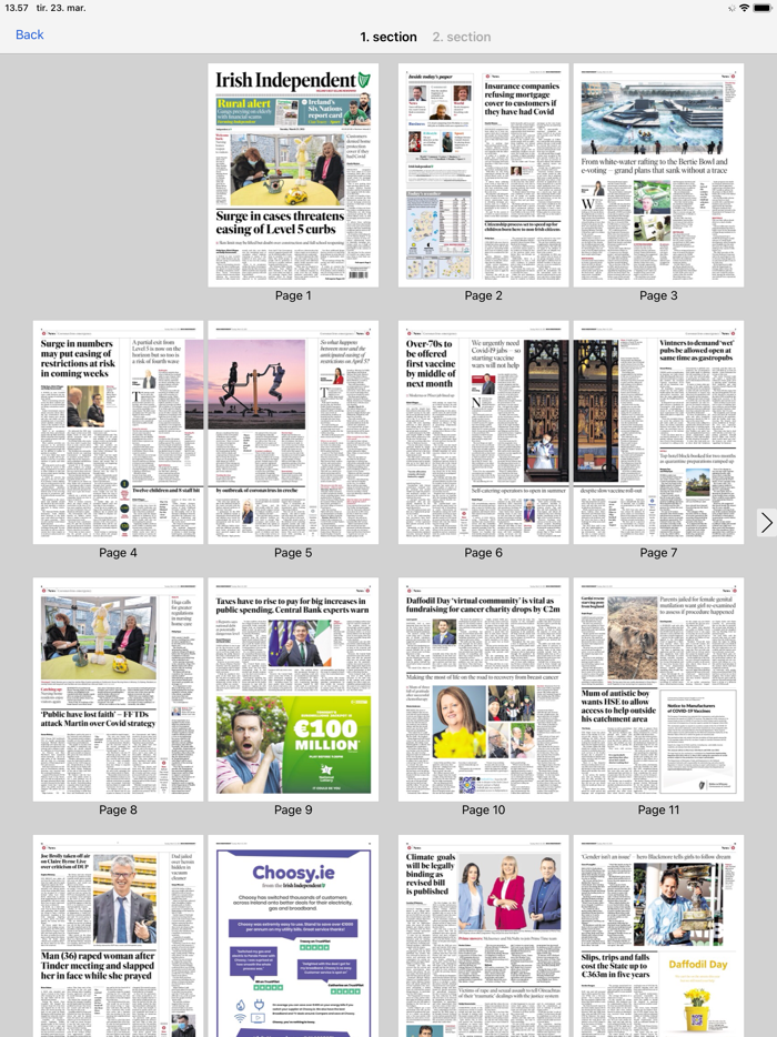 Irish Independent ePapers