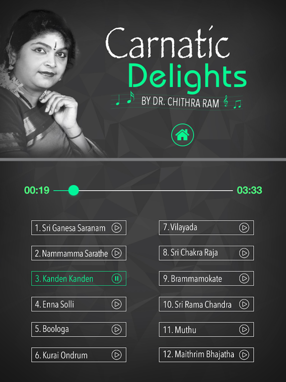 Screenshot #5 pour Classical Carnatic Delights