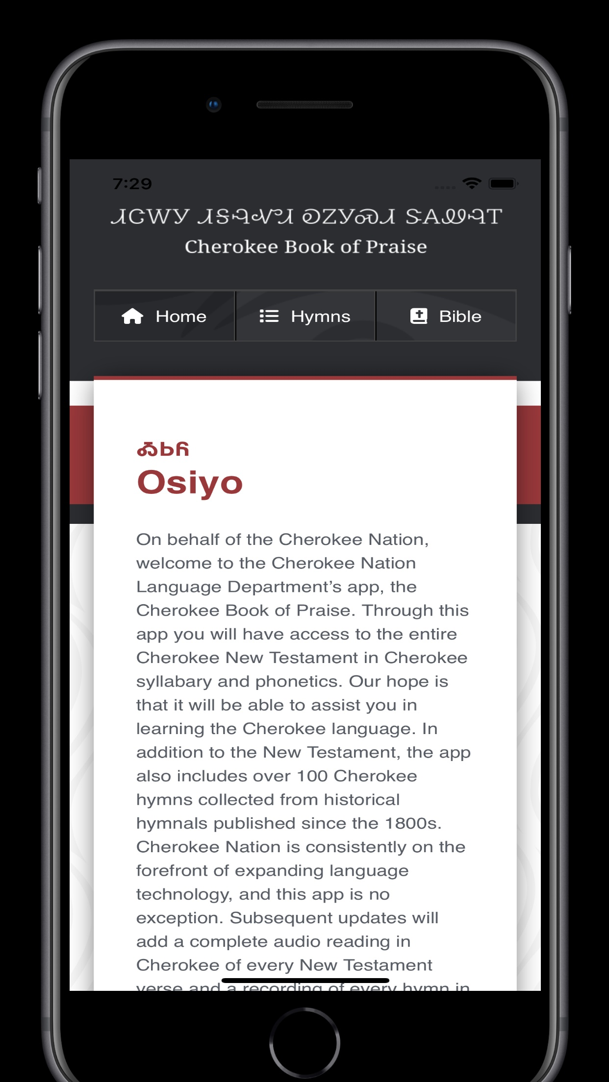 Cherokee Book of Praise