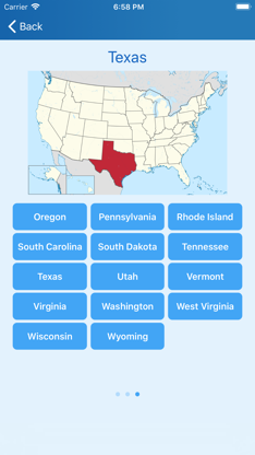 50 US states - Quiz screenshot 4