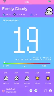 Pixel Weather - Forecast iphone resimleri 4
