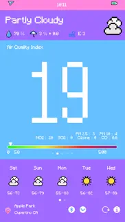 pixel weather - forecast iphone screenshot 4