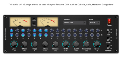 Screenshot #1 pour Audio Shredder AUv3 Plugin