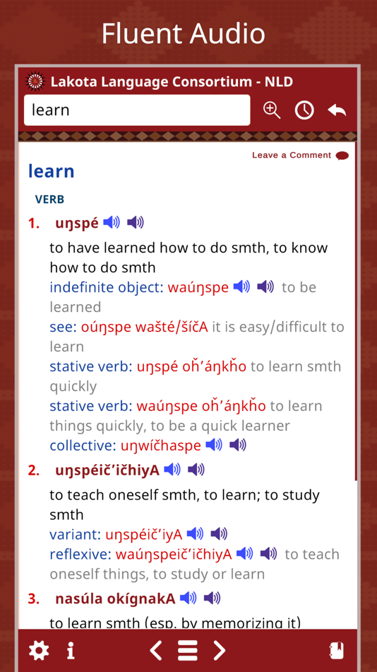 #1. New Lakota Dictionary - Mobile (iOS) Podle: Lakota Language Consortium