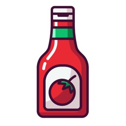 Ketchup Stickers