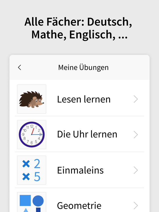 ‎ANTON - Schule - Lernen Screenshot