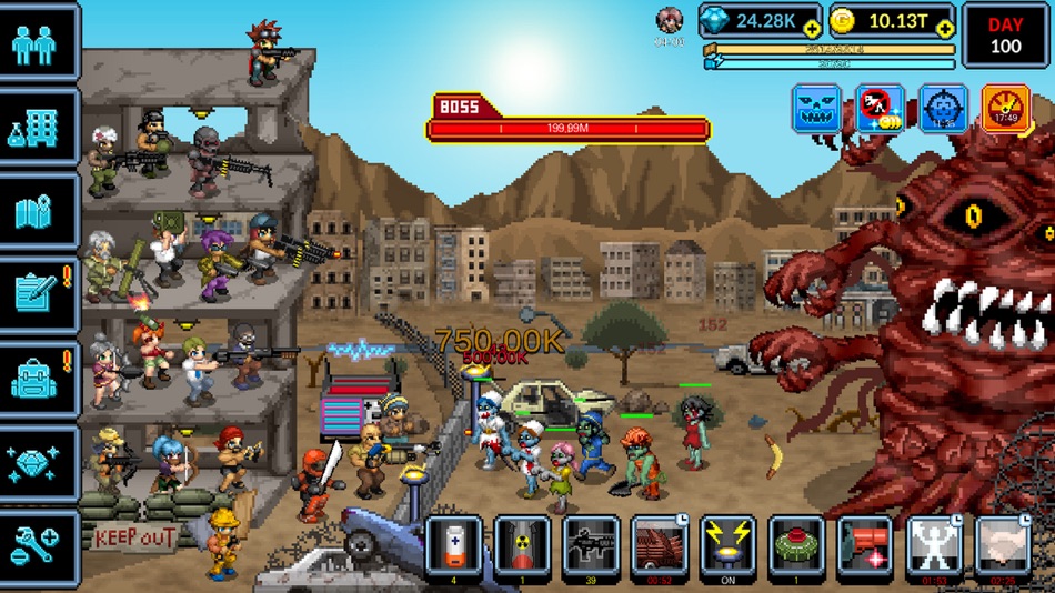 #7. 200 DAYS Zombie Apocalypse (iOS) 由: JINOH Cho
