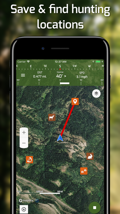 Hunting Points: Deer Hunt App Screenshot